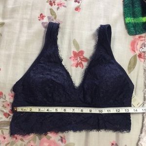 Navy blue bralette